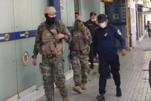 Intento de robo Banco Bisa en Tarija