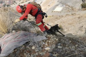 Rescate de can por Bomberos Antofagasta