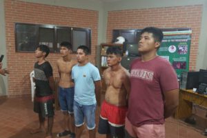 Banda criminal aprehendida en Yapacaní
