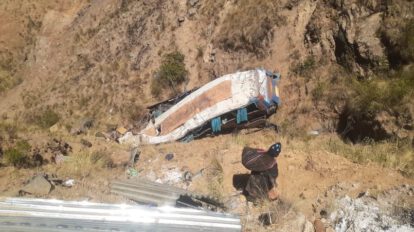 Bus se embarranca en Buena Vista dejando 19 personas fallecidas