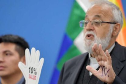 Huelga de hambre de médicos liderada por Padre Mateo Bautista