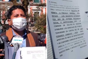 Golpe de Estado denunciado por FPV contra Camacho