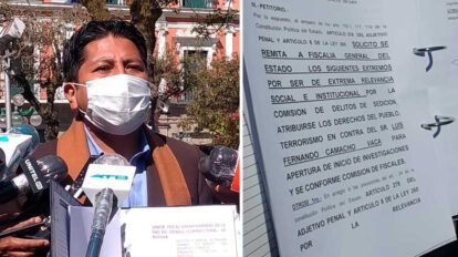 Golpe de Estado denunciado por FPV contra Camacho