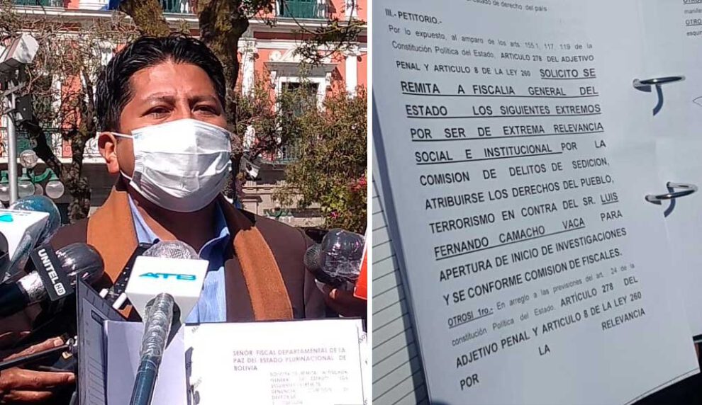 Golpe de Estado denunciado por FPV contra Camacho