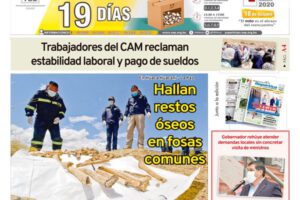 Edición impresa La Patria del 29 de Septiembre de 2020