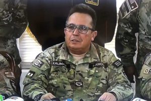 Williams Kaliman, excomandante de las Fuerzas Armadas