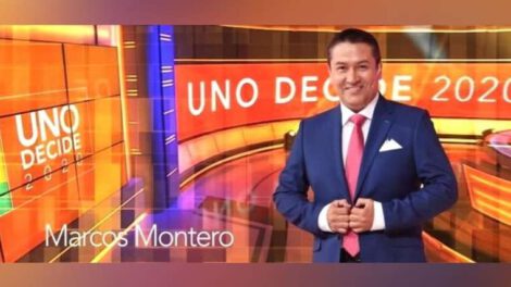 Marcos Montero, periodista de la Red Uno