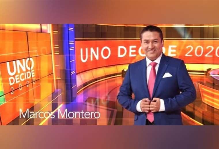 Marcos Montero, periodista de la Red Uno
