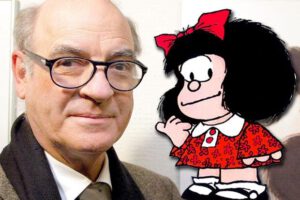 Falleció Quino, el creador de Mafalda