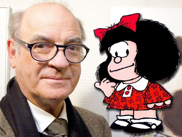 Falleció Quino, el creador de Mafalda