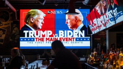 Trump vs. Biden en debate caótico e interrumpido