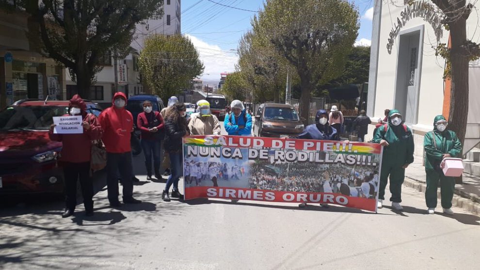 Nivelación salarial para Enfermería en Oruro