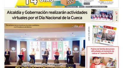 Edición impresa La Patria del 04 de Octubre de 2020