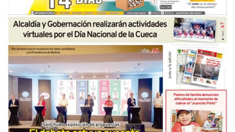Edición impresa La Patria del 04 de Octubre de 2020