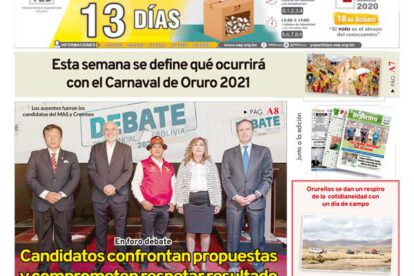 Edición impresa La Patria del 05 de Octubre de 2020