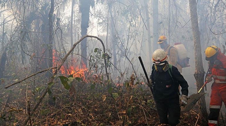 Incendios en Santa Cruz