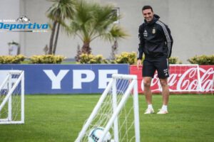 Selección Argentina de fútbol en La Paz