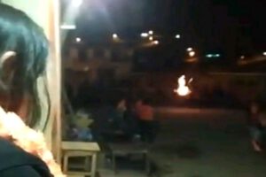 Atacan a la candidata a primera senadora del CC con un petardo en Cochabamba