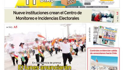 Edición impresa La Patria del 07 de octubre de 2020
