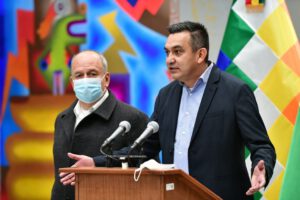Ganancias ilícitas de Arce en conferencia de prensa