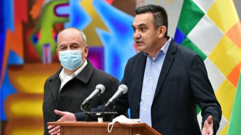 Ganancias ilícitas de Arce en conferencia de prensa