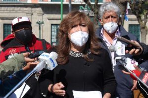 Candidata a la Presidencia de ADN, Maria de la Cruz Bayá
