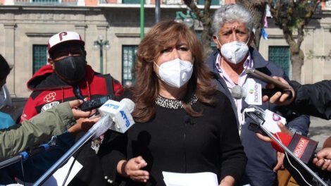 Candidata a la Presidencia de ADN, Maria de la Cruz Bayá