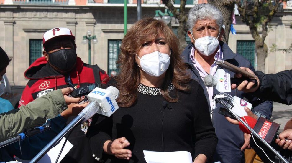 Candidata a la Presidencia de ADN, Maria de la Cruz Bayá