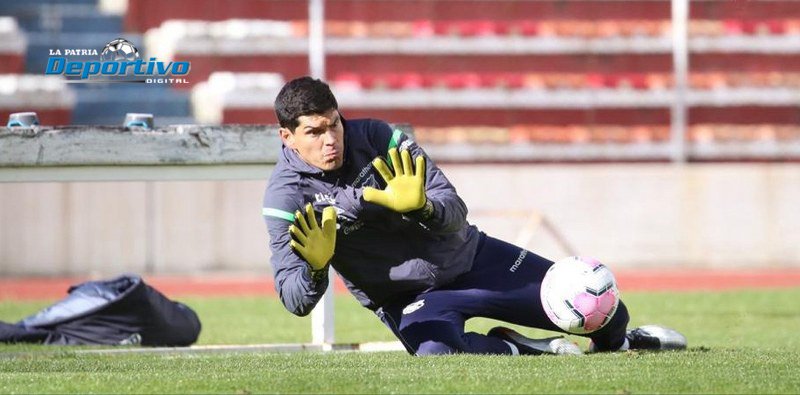 Selección Boliviana en eliminatorias con Carlos Lampe
