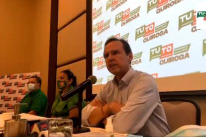 Jorge Tuto Quiroga presenta sus propias encuestas