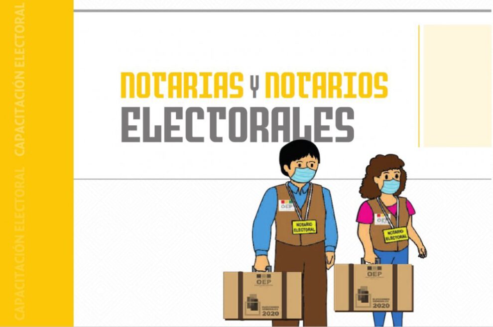 Notarios Electorales en el proceso electoral