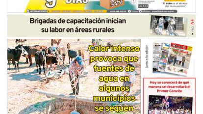 Edición impresa La Patria del 09 de octubre de 2020
