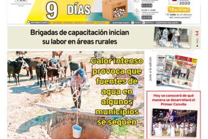Edición impresa La Patria del 09 de octubre de 2020