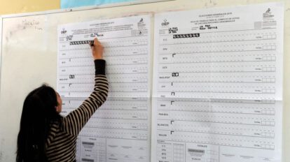 Fraude electoral en las elecciones de Bolivia