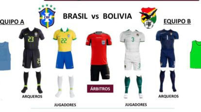 Selección Boliviana vestirá de blanco en su visita a Brasil