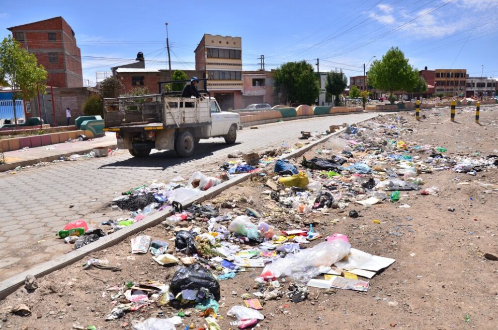 Multas y sanciones por residuos sólidos en Oruro