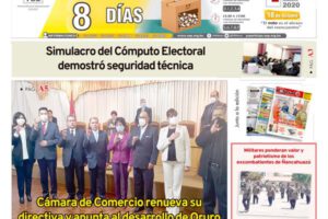 Edición impresa La Patria del 10 de octubre de 2020
