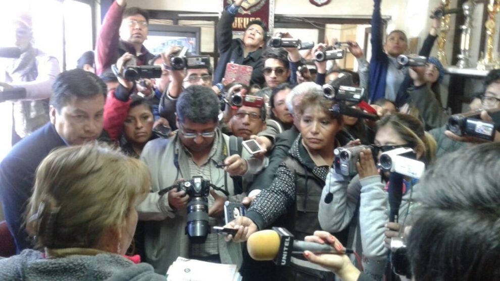 Evo Morales y la prensa en el contexto de la democracia