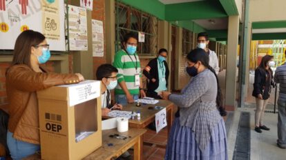 Elecciones en Bolivia: recomendaciones para votar durante la pandemia
