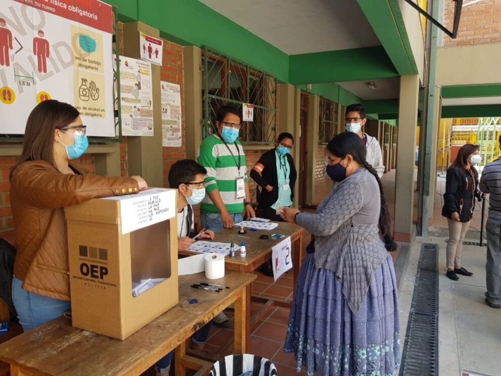 Elecciones en Bolivia: recomendaciones para votar durante la pandemia