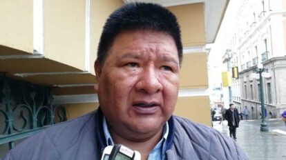 Declinación de candidaturas por falta de apoyo según Sergio Choque
