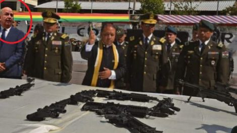 Evo Morales imagen trucada en Twitter