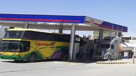 Desabastecimiento de combustible en el país