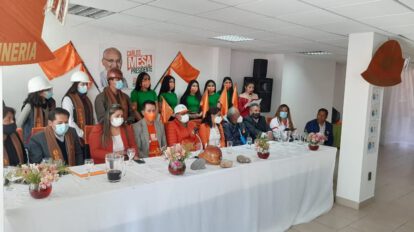 Comunidad Ciudadana y Promin se unen para reactivar la minería en Oruro