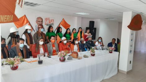 Comunidad Ciudadana y Promin se unen para reactivar la minería en Oruro