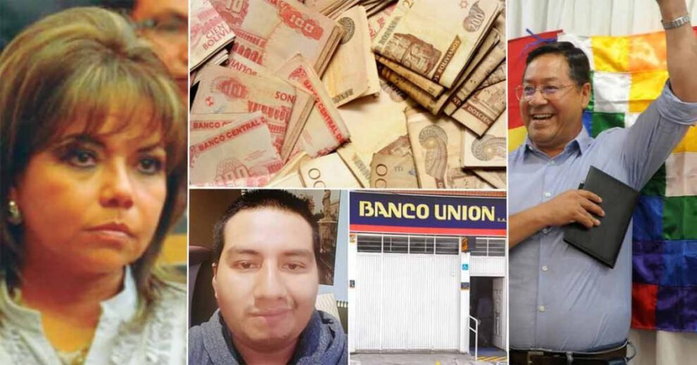 Funcionarios del Banco Unión depositaron Bs.216 mil a la esposa de Arce
