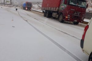 Granizada en Oruro-Cochabamba