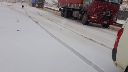 Granizada en Oruro-Cochabamba