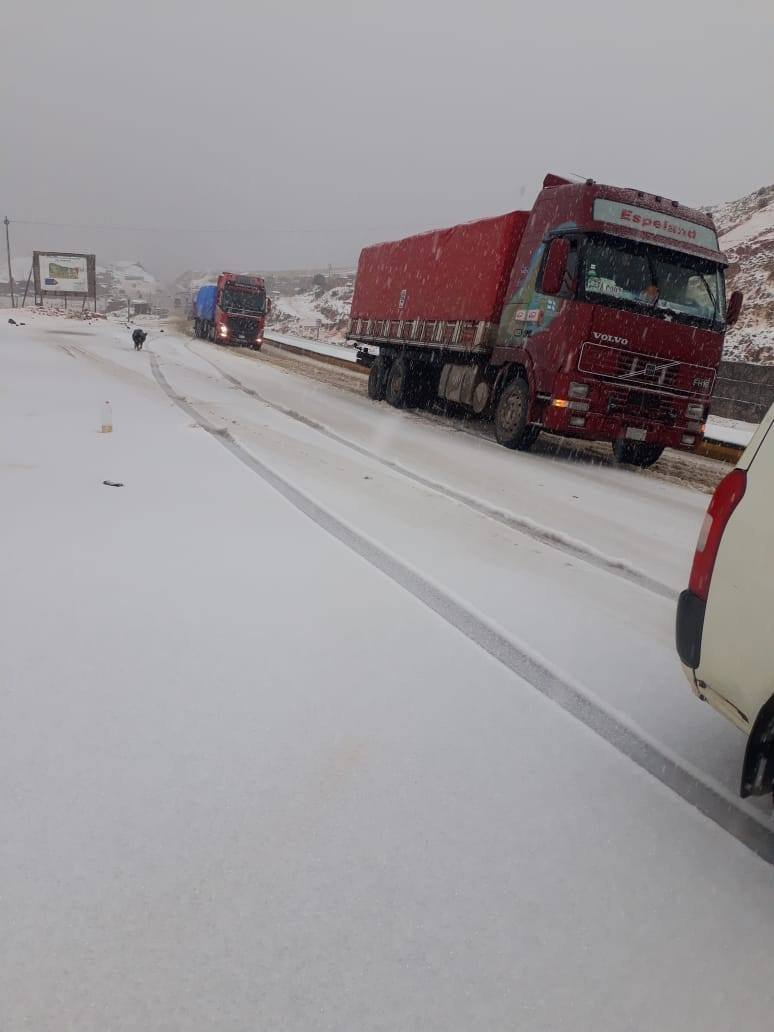 Granizada en Oruro-Cochabamba