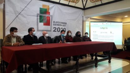 Transparencia de los resultados en las Elecciones Generales 2020